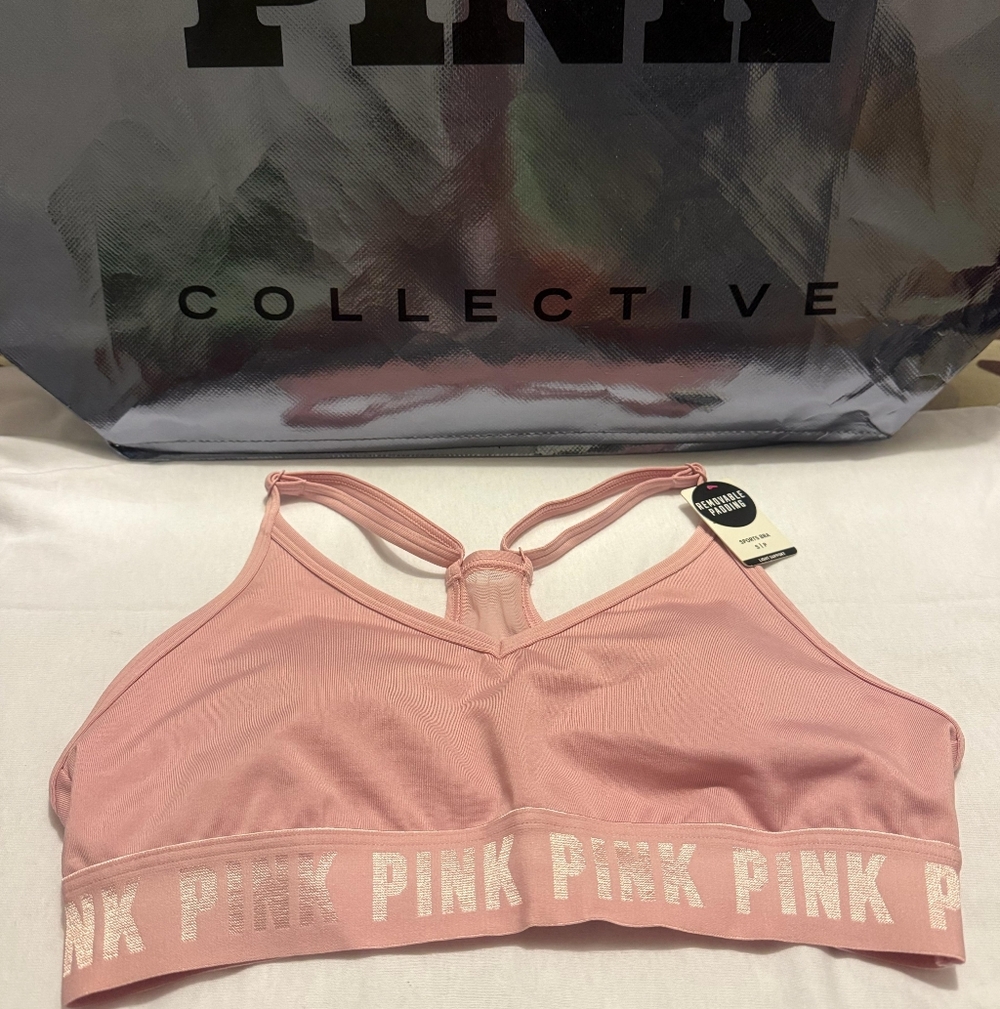 PINK Victoria's Secret Blush Sports Bra